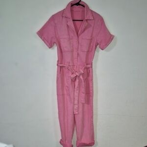 M/L Pink Women's Jumpsuit